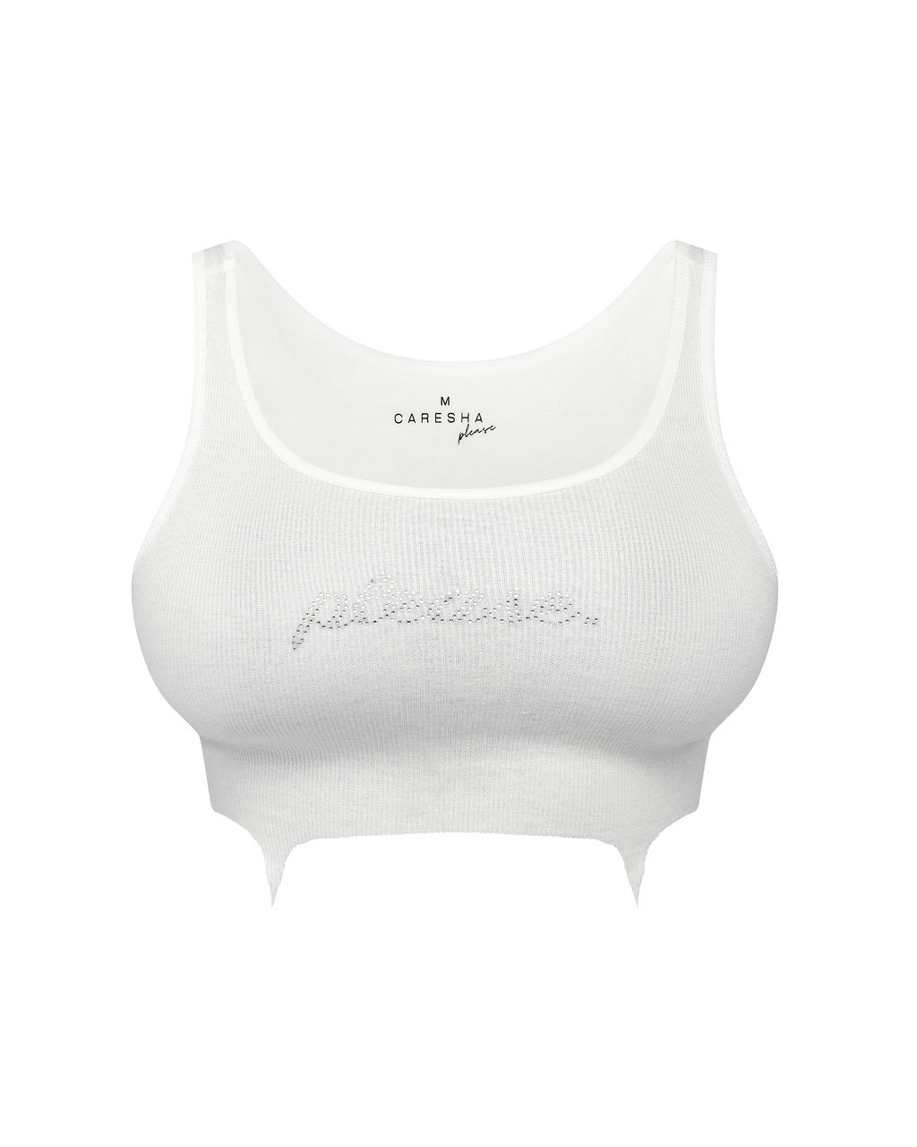 Please Crop - White